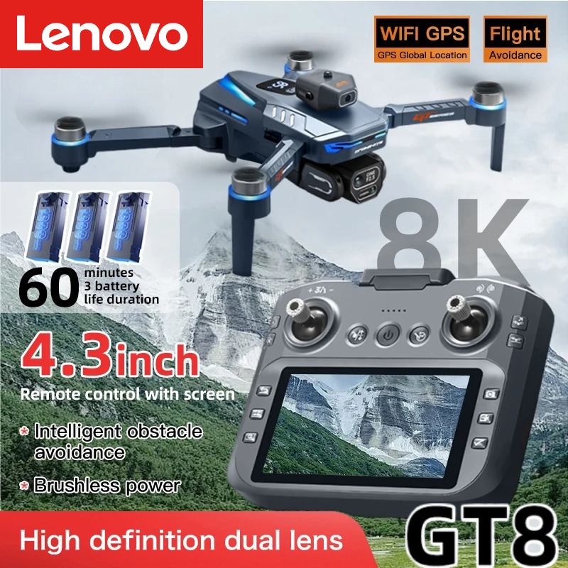 Drone Multispectral - Dron Lenovo GT8 8K Profesional con