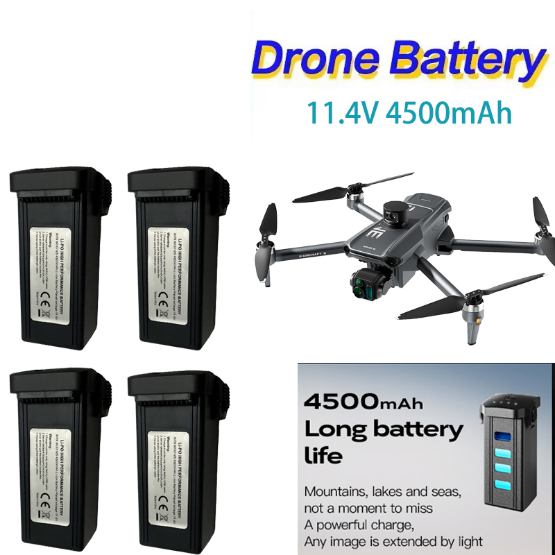Drone Mapping - Batería Lipo inteligente de 11,4 V