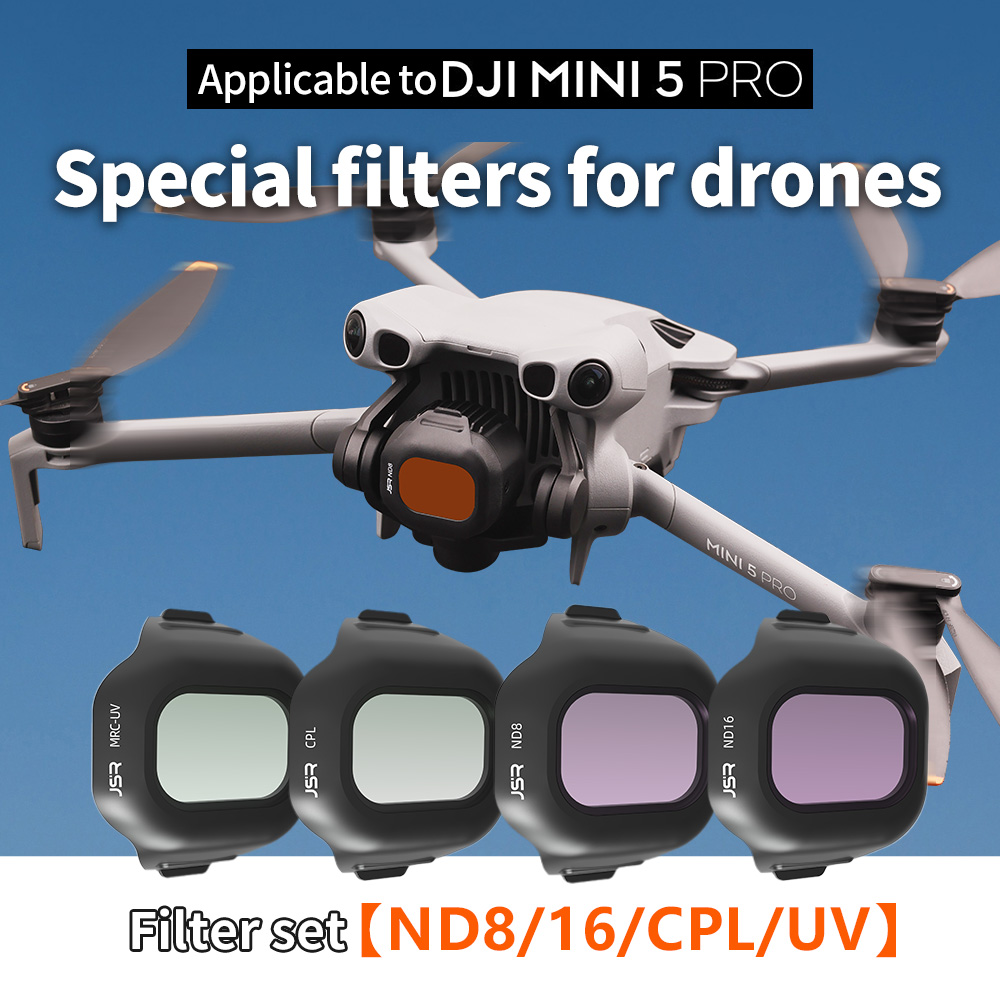 Drone Ndvi - Filtros para Lentes DJI Mini 5