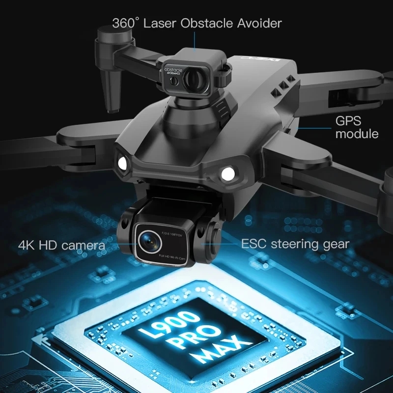 L900 Pro MAX GPS Drone 4K Prof - Drone Multispectral reseña y precio
