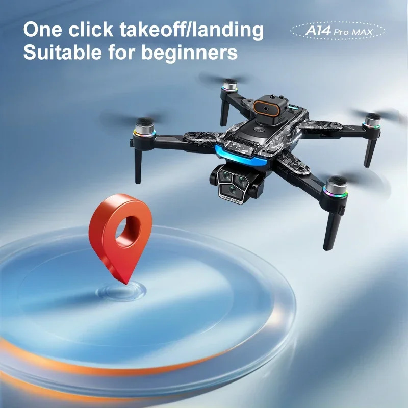 Dron A14 ProMax con Cámara HD  - Drone Photogrammetry reseña y precio