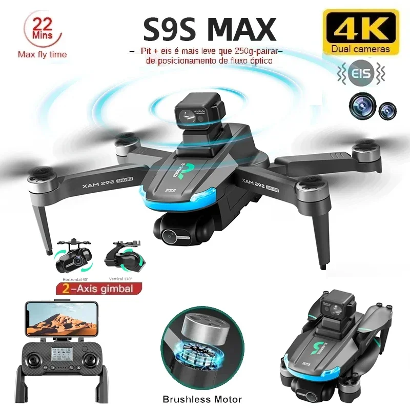 Nuevo S9S MAX MINI Drone 4K 2  - Drone Cinematic reseña y precio