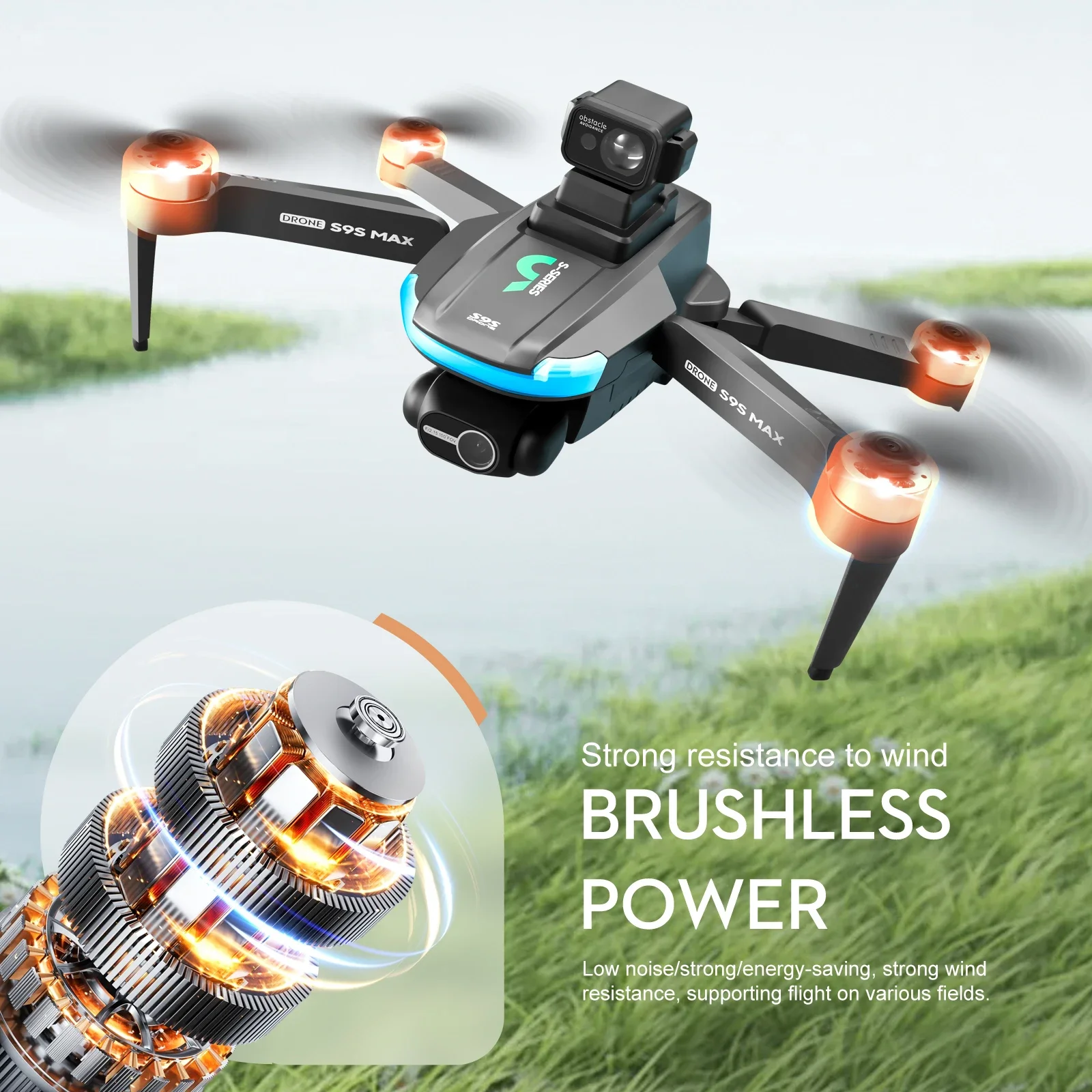 Nuevo S9S MAX MINI Drone 4K 2  - Drone Cinematic reseña y precio