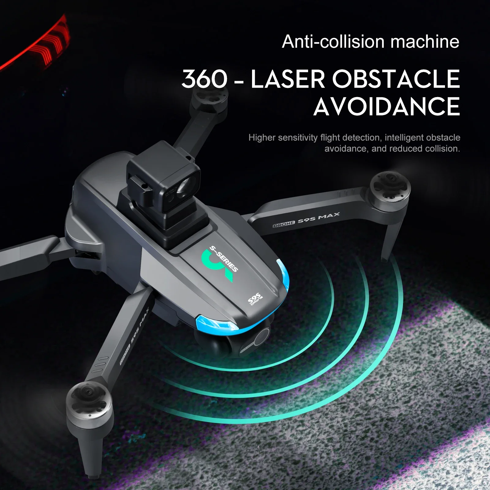 Nuevo S9S MAX MINI Drone 4K 2  - Drone Cinematic reseña y precio