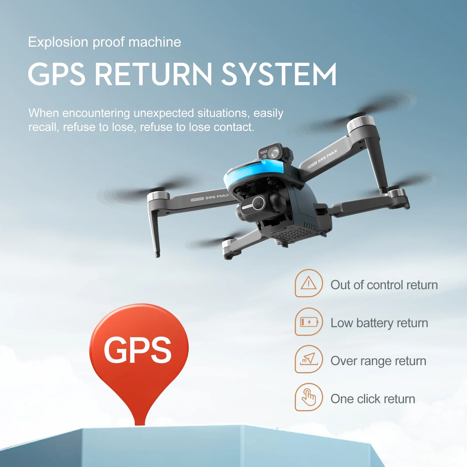 Nuevo S9S MAX MINI Drone 4K 2  - Drone Cinematic reseña y precio