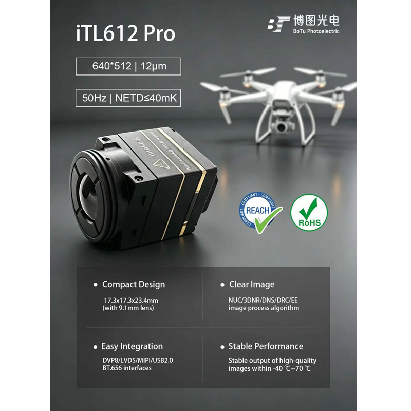 Cámara Termográfica Itl612 CVB - Drone Thermal Imaging reseña y precio