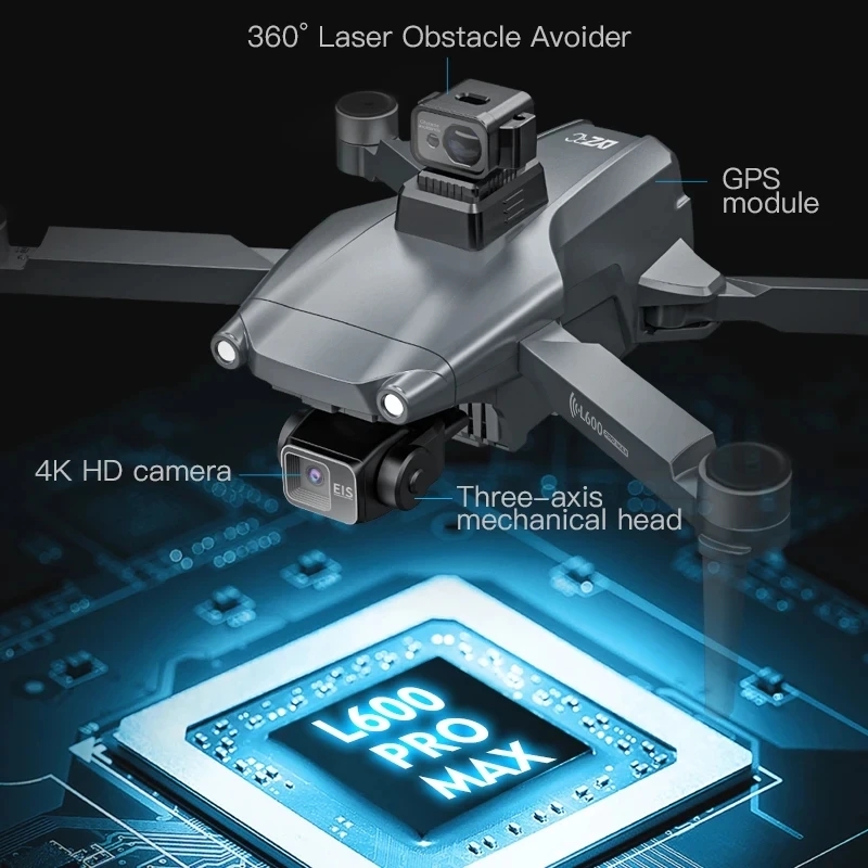 L600 PRO MAX GPS Drone profesi - Drone Multispectral reseña y precio