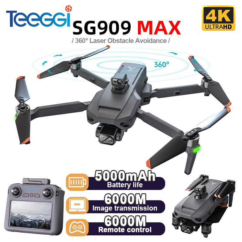 Teeggi SG909 MAX GPS Drone con - Drone Thermal Imaging reseña y precio