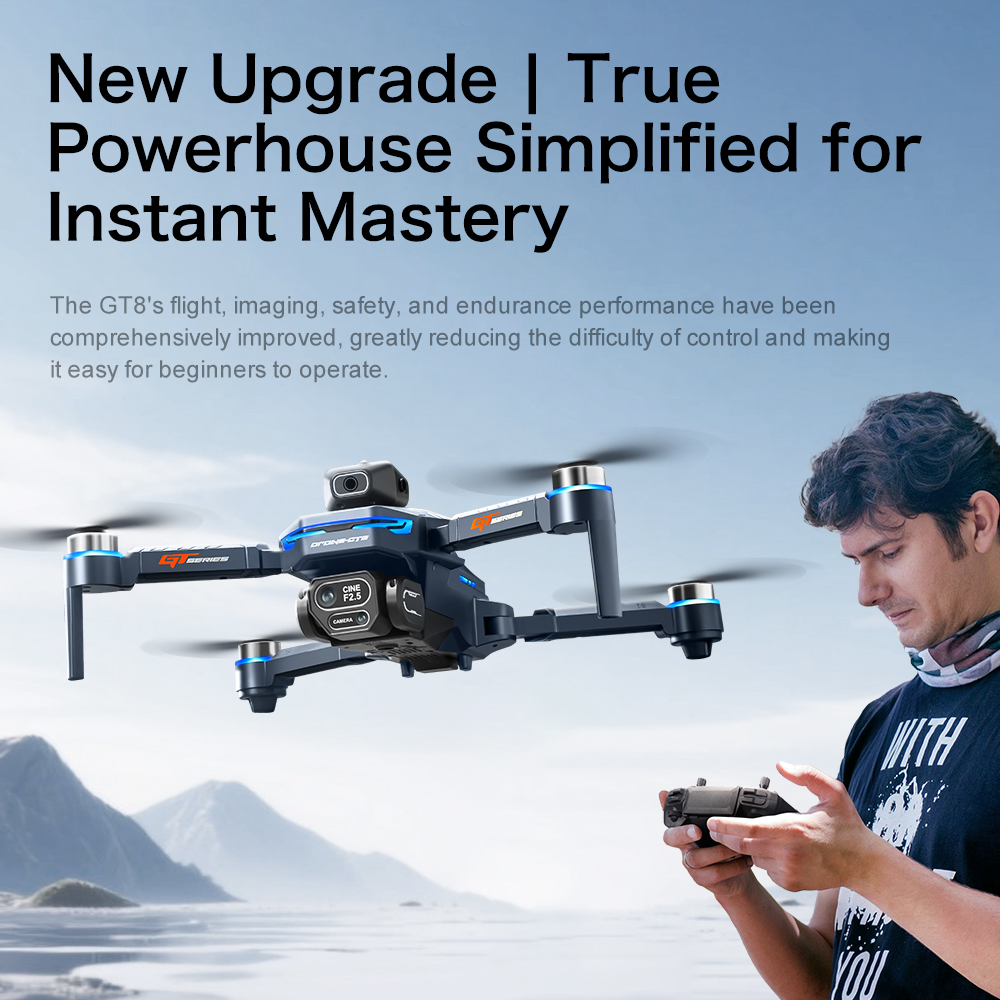 Dron Lenovo GT8 con Control Re - Drone Photogrammetry reseña y precio